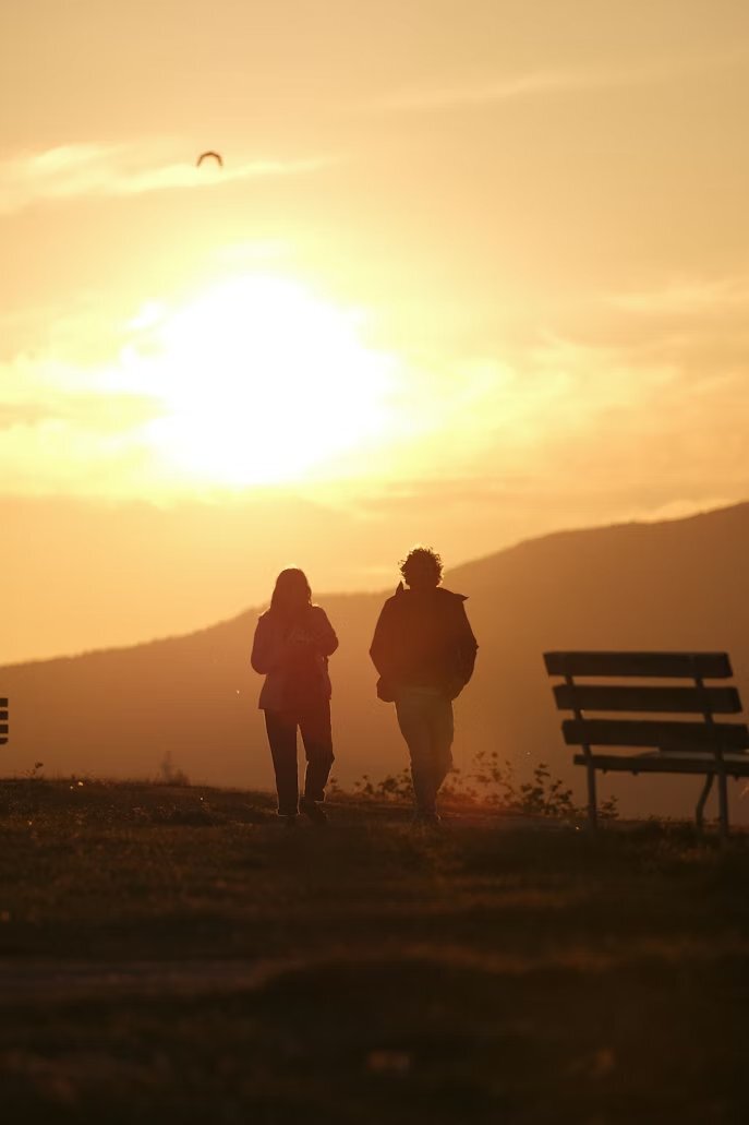 Walk and talk therapy at a park in Magnolia TX